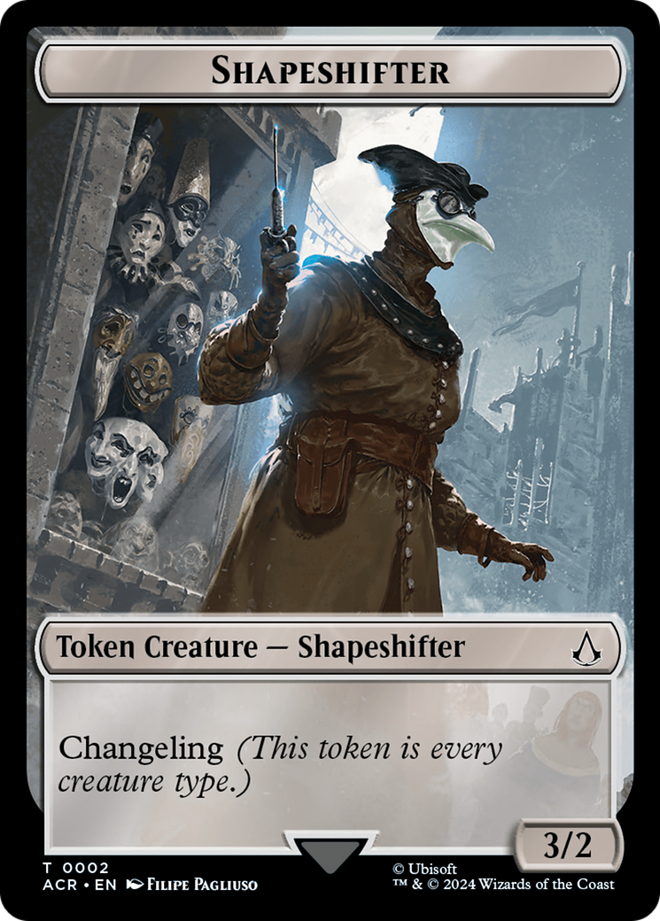 Shapeshifter Token [Assassin's Creed Tokens] | Amazing Games TCG