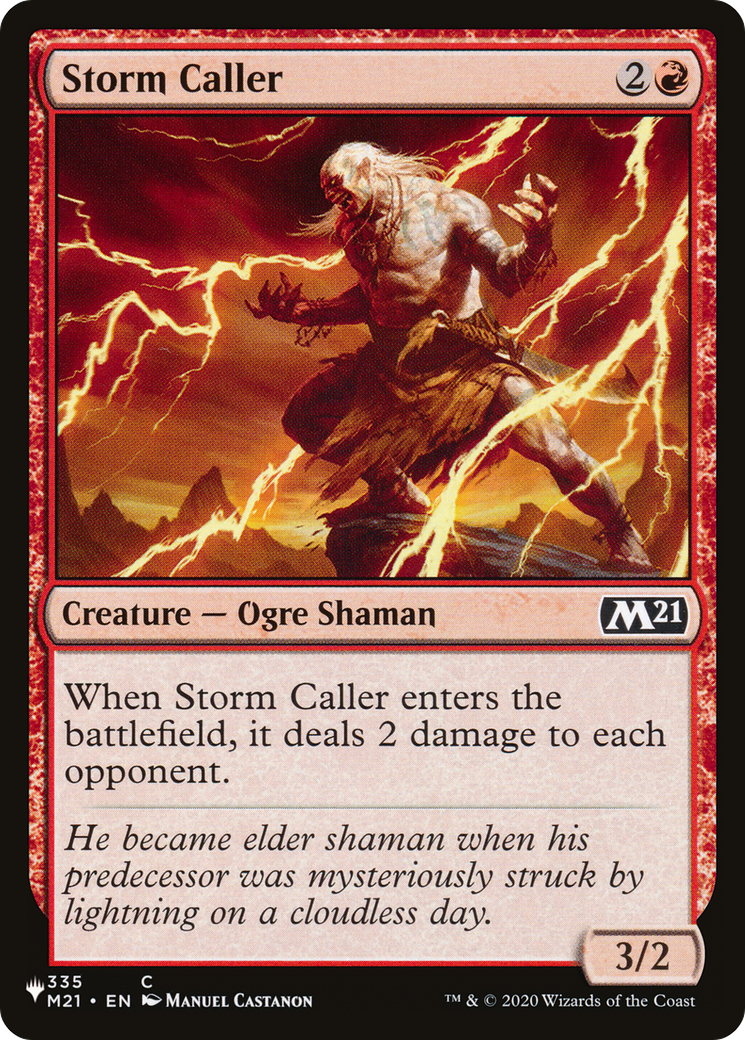 Storm Caller [The List Reprints] | Amazing Games TCG