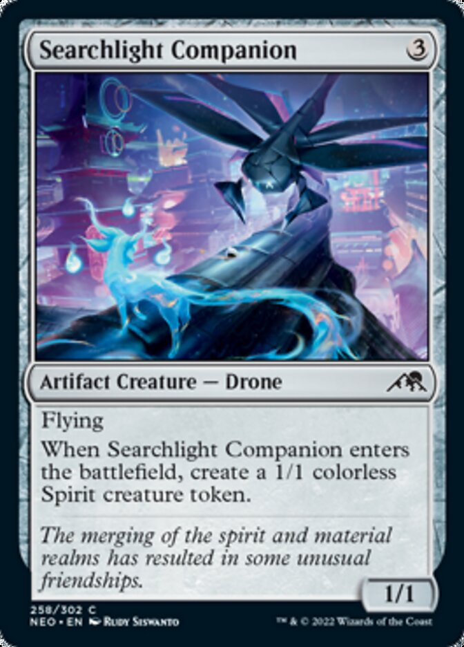 Searchlight Companion [Kamigawa: Neon Dynasty] | Amazing Games TCG