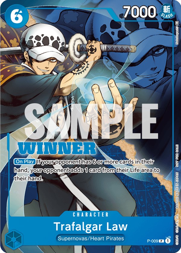 Trafalgar Law (P-009) (Winner Pack Vol. 1) [One Piece Promotion Cards] | Amazing Games TCG