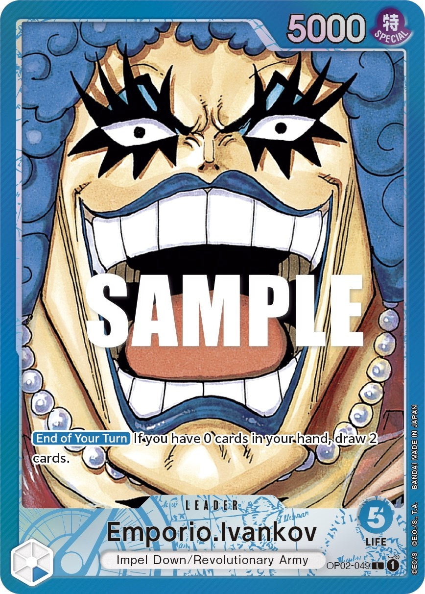 Emporio.Ivankov (Alternate Art) [Paramount War] | Amazing Games TCG