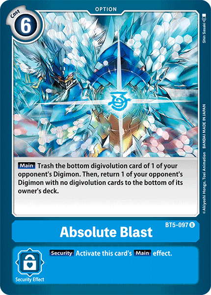 Absolute Blast [BT5-097] [Battle of Omni] | Amazing Games TCG