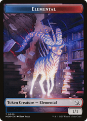 Elemental (09) // Dinosaur Double-Sided Token [March of the Machine Tokens] | Amazing Games TCG