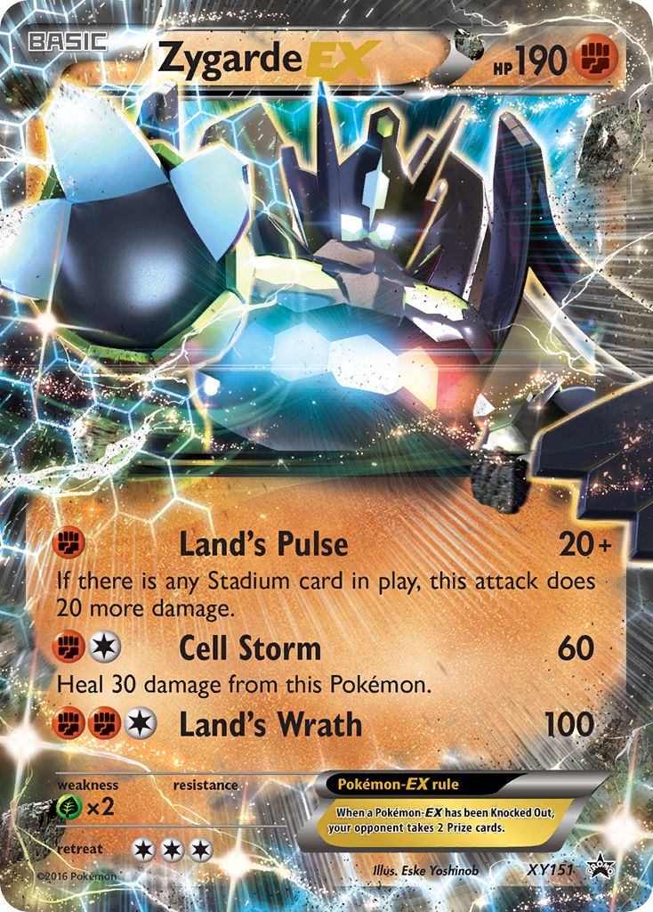 Zygarde EX (XY151) [XY: Black Star Promos] | Amazing Games TCG