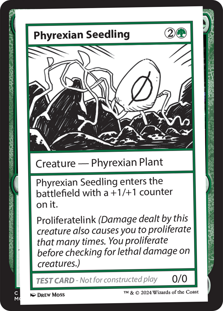 Phyrexian Seedling [Mystery Booster 2 Playtest Cards] | Amazing Games TCG