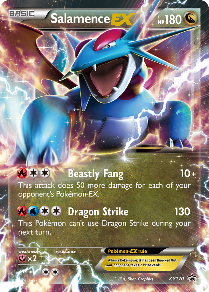 Salamence EX (XY170) [XY: Black Star Promos] | Amazing Games TCG