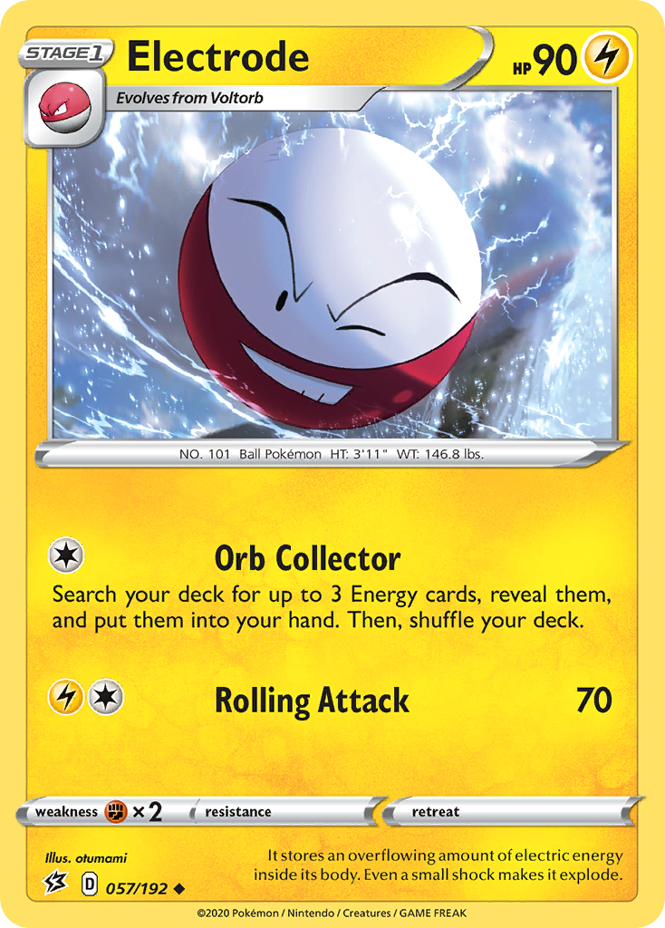 Electrode (057/192) [Sword & Shield: Rebel Clash] | Amazing Games TCG