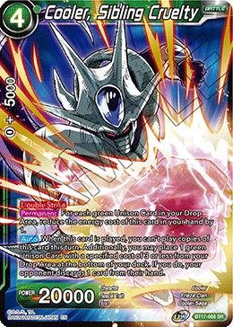 Cooler, Sibling Cruelty (BT17-068) [Ultimate Squad] | Amazing Games TCG