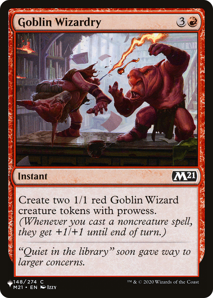 Goblin Wizardry [The List Reprints] | Amazing Games TCG