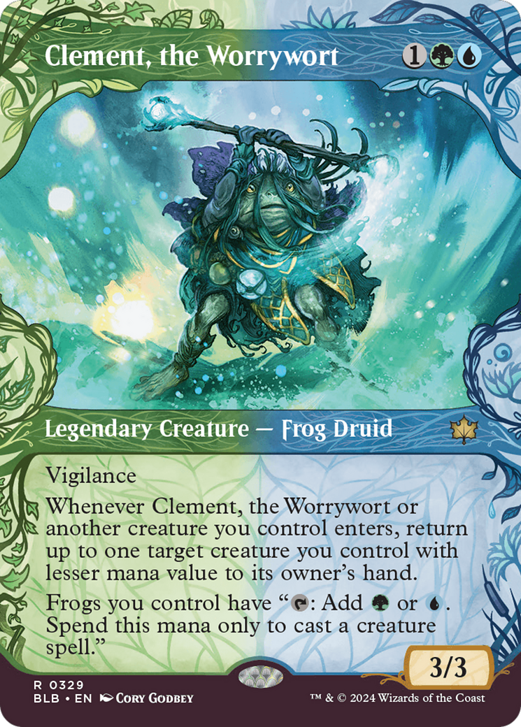 Clement, the Worrywort (Showcase) [Bloomburrow] | Amazing Games TCG