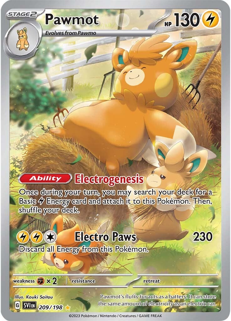 Pawmot (209/198) [Scarlet & Violet: Base Set] | Amazing Games TCG