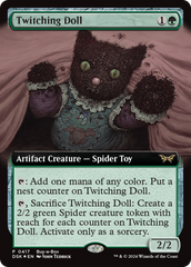 Twitching Doll (Extended Art) [Duskmourn: House of Horror Promos] | Amazing Games TCG