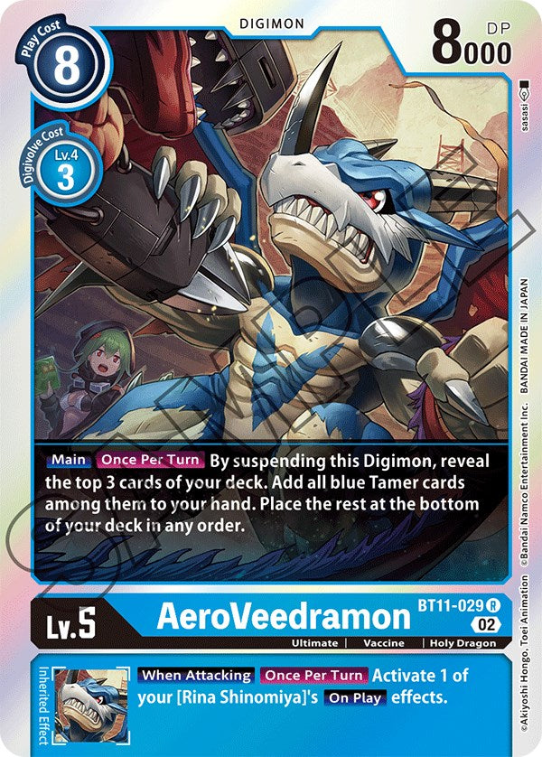 AeroVeedramon [BT11-029] [Dimensional Phase] | Amazing Games TCG