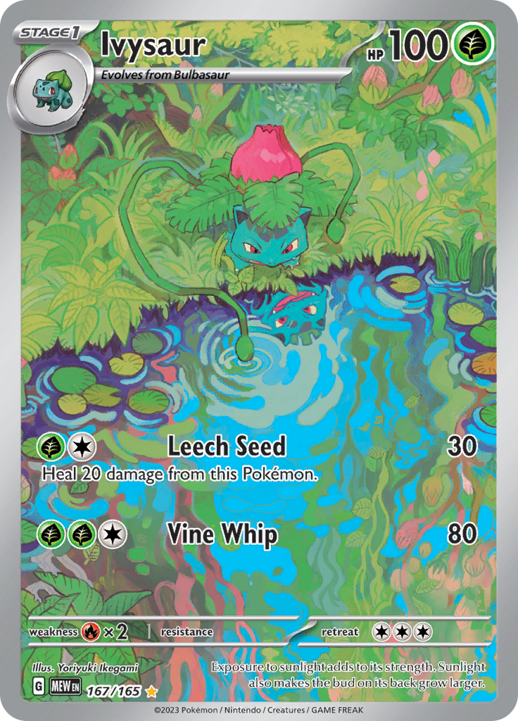 Ivysaur (167/165) [Scarlet & Violet: 151] | Amazing Games TCG