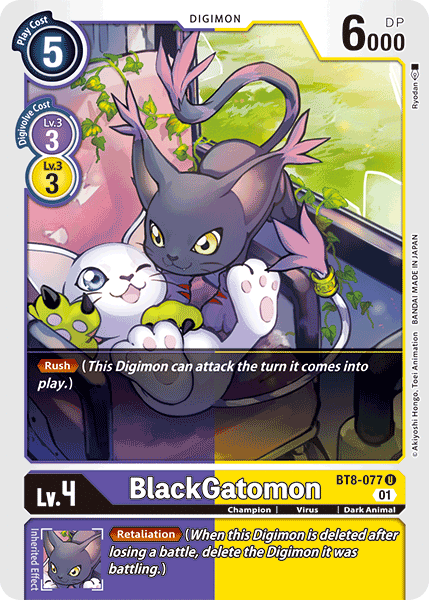 BlackGatomon [BT8-077] [New Awakening] | Amazing Games TCG