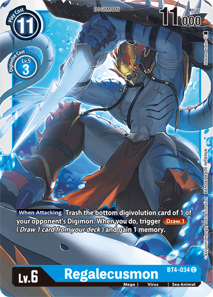 Regalecusmon [BT4-034] [Great Legend] | Amazing Games TCG