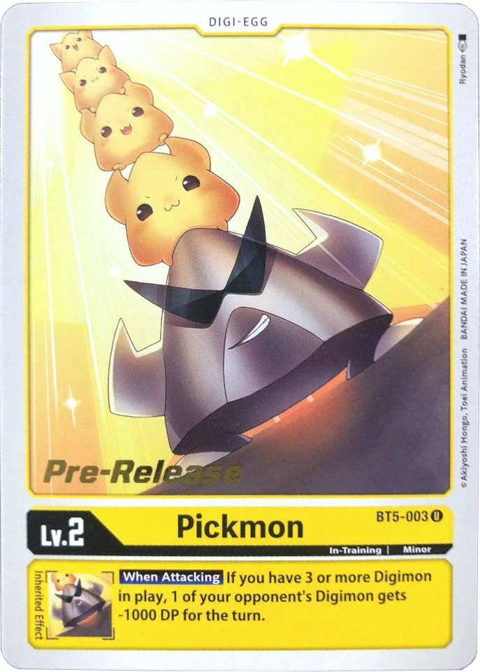 Pickmon [BT5-003] [Battle of Omni Pre-Release Promos] | Amazing Games TCG