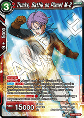 Trunks, Battle on Planet M-2 (BT17-013) [Ultimate Squad] | Amazing Games TCG