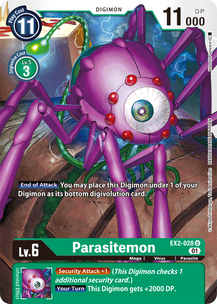 Parasitemon [EX2-028] [Digital Hazard] | Amazing Games TCG