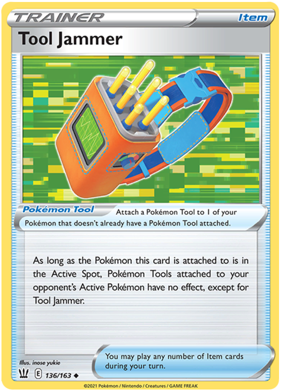 Tool Jammer (136/163) [Sword & Shield: Battle Styles] | Amazing Games TCG