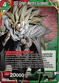 SS3 Gohan, Masters Surpassed (P-241) [Promotion Cards] | Amazing Games TCG