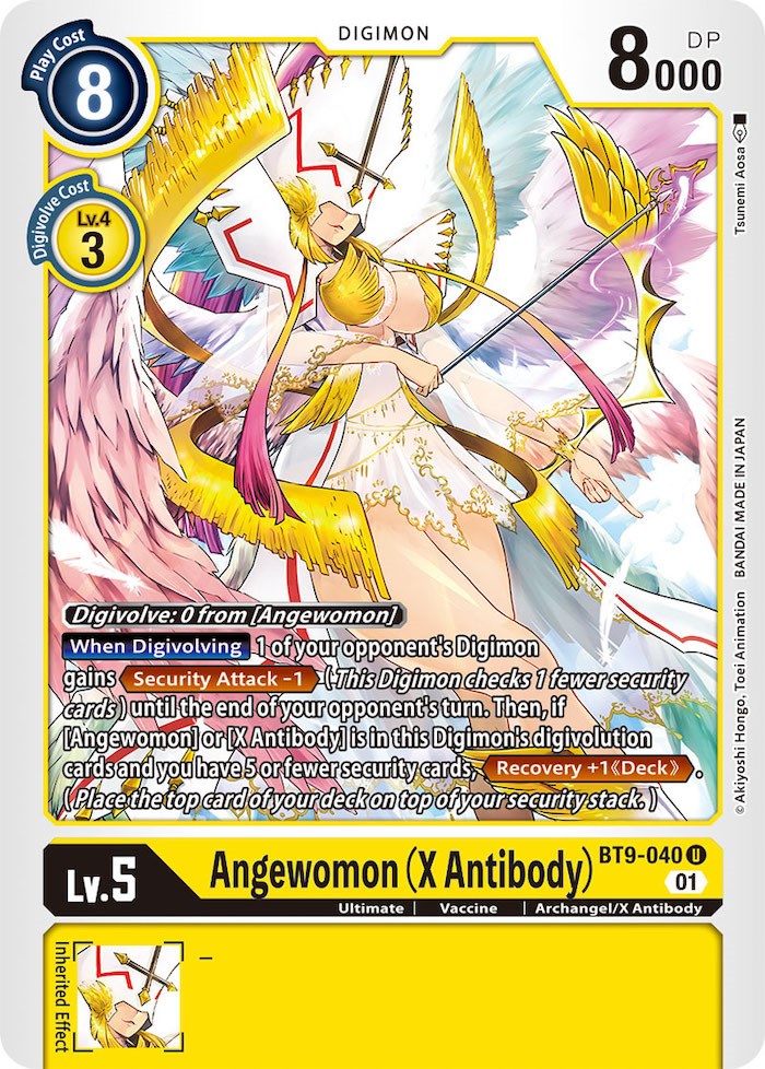 Angewomon (X Antibody) [BT9-040] [X Record] | Amazing Games TCG