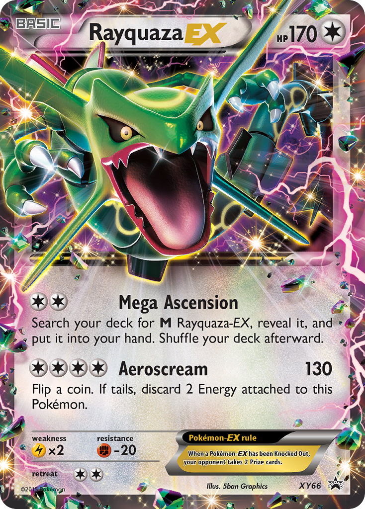 Rayquaza EX (XY66) [XY: Black Star Promos] | Amazing Games TCG