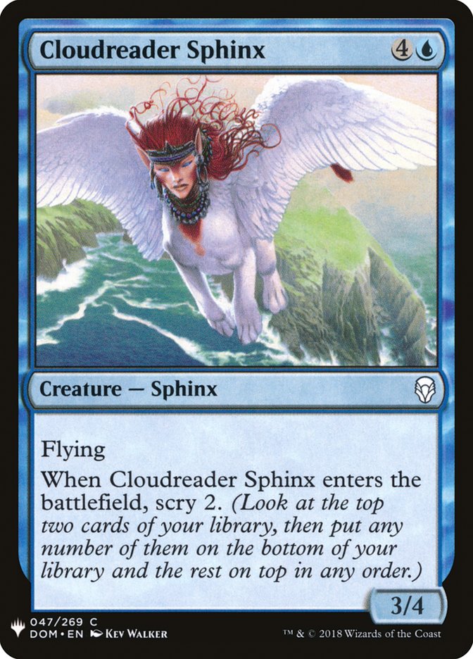 Cloudreader Sphinx [Mystery Booster] | Amazing Games TCG