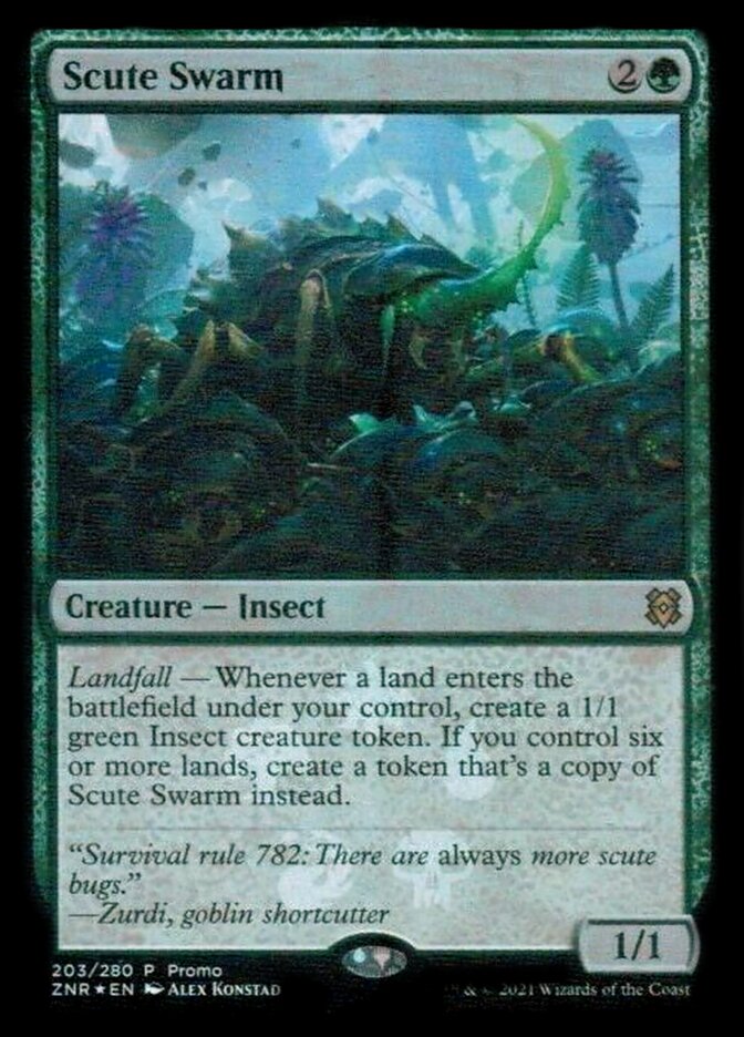 Scute Swarm [Resale Promos] | Amazing Games TCG