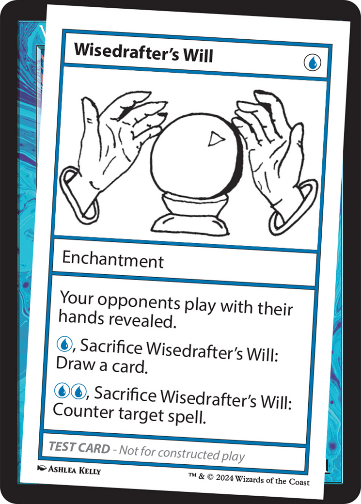 Wisedrafter's Will [Mystery Booster 2 Playtest Cards] | Amazing Games TCG