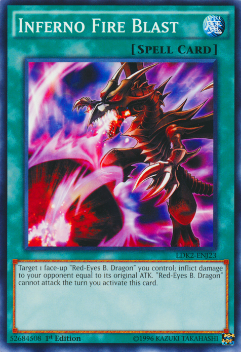 Inferno Fire Blast [LDK2-ENJ23] Common | Amazing Games TCG