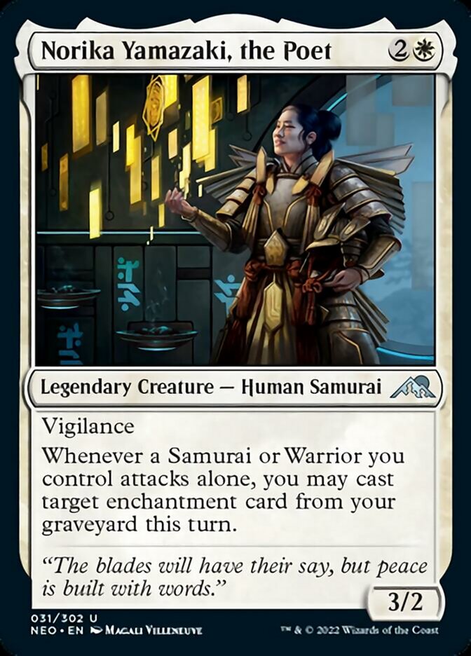 Norika Yamazaki, the Poet [Kamigawa: Neon Dynasty] | Amazing Games TCG