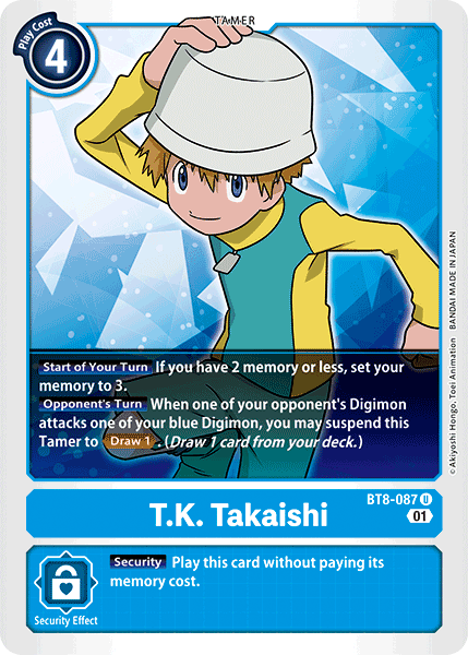 T.K. Takaishi [BT8-087] [New Awakening] | Amazing Games TCG