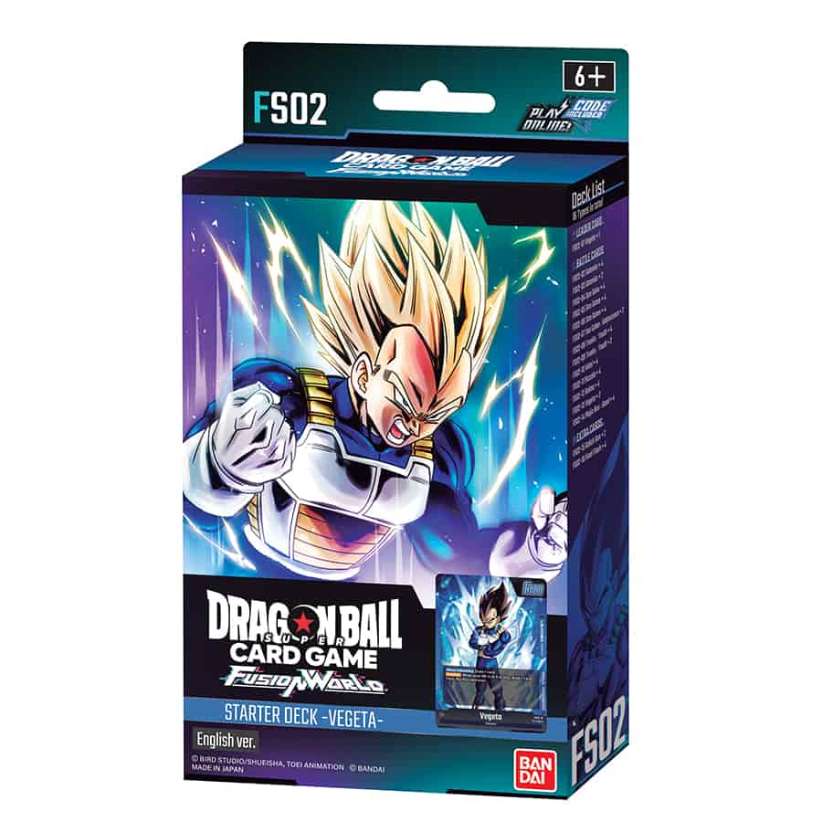 DBS FUSION WORLD: VEGETA STARTER DECK 02 | Amazing Games TCG