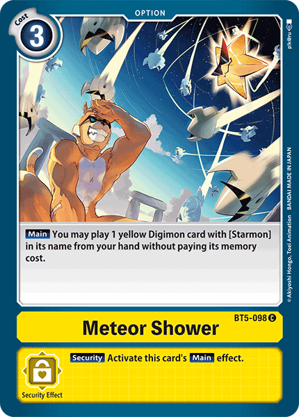 Meteor Shower [BT5-098] [Battle of Omni] | Amazing Games TCG