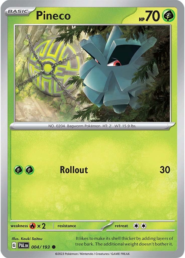 Pineco (004/193) [Scarlet & Violet: Paldea Evolved] | Amazing Games TCG