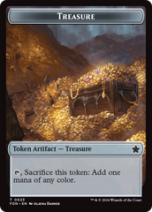 Food // Treasure Double-Sided Token [Foundations Tokens] | Amazing Games TCG