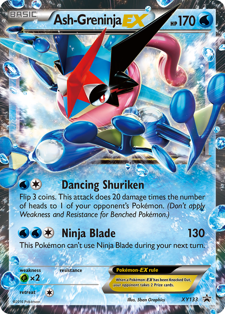 Ash-Greninja EX (XY133) [XY: Black Star Promos] | Amazing Games TCG