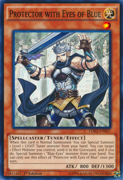 Protector with Eyes of Blue [LDK2-ENK07] Common | Amazing Games TCG