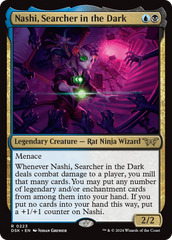 Nashi, Searcher in the Dark [Duskmourn: House of Horror] | Amazing Games TCG