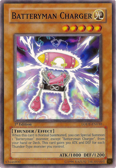 Batteryman Charger [LODT-EN030] Common | Amazing Games TCG