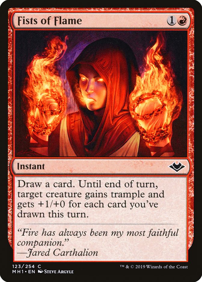 Fists of Flame [Modern Horizons] | Amazing Games TCG