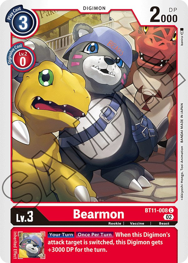 Bearmon [BT11-008] [Dimensional Phase] | Amazing Games TCG