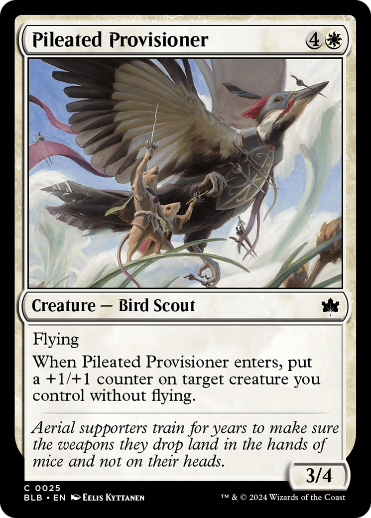 Pileated Provisioner [Bloomburrow] | Amazing Games TCG