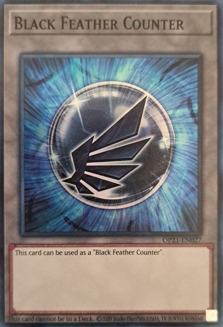 Black Feather Counter [OP21-EN027] Super Rare | Amazing Games TCG