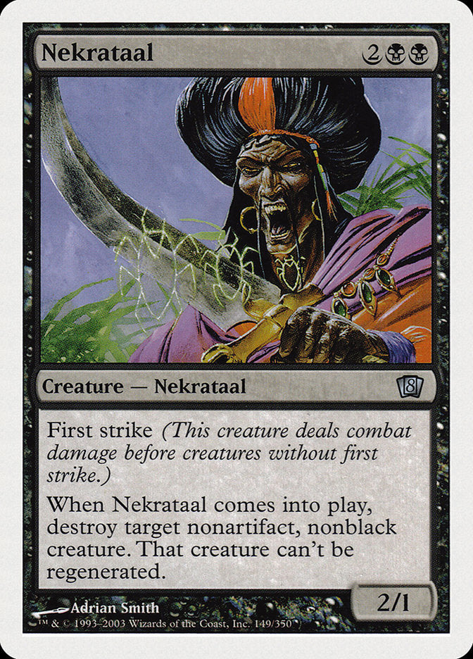 Nekrataal (8th Edition) [Oversize Cards] | Amazing Games TCG