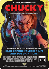 Chucky - Kardur, Doomscourge [Secret Lair Drop Series] | Amazing Games TCG