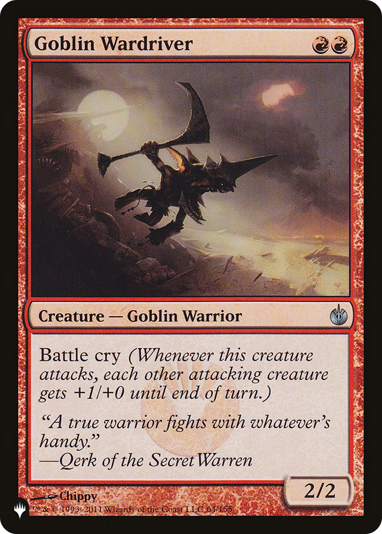 Goblin Wardriver [The List Reprints] | Amazing Games TCG