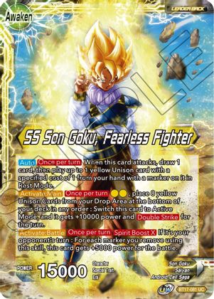 Son Goku // SS Son Goku, Fearless Fighter (BT17-081) [Ultimate Squad] | Amazing Games TCG