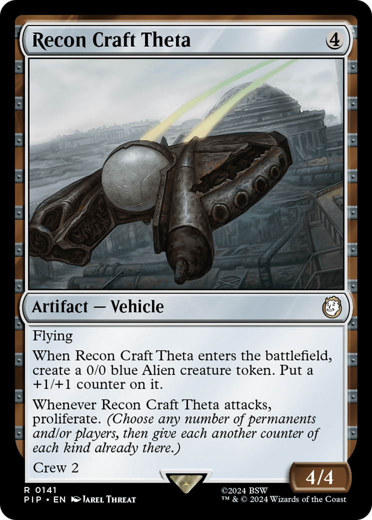 Recon Craft Theta [Fallout] | Amazing Games TCG